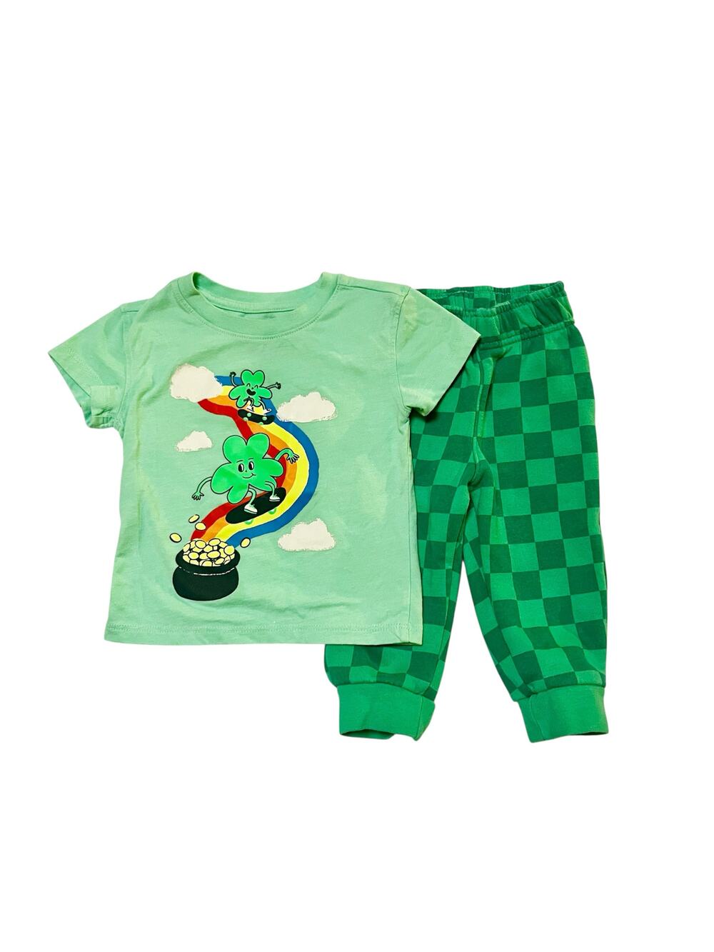 Cat & Jack St Patrick’s Day Outfit Size 12 months
